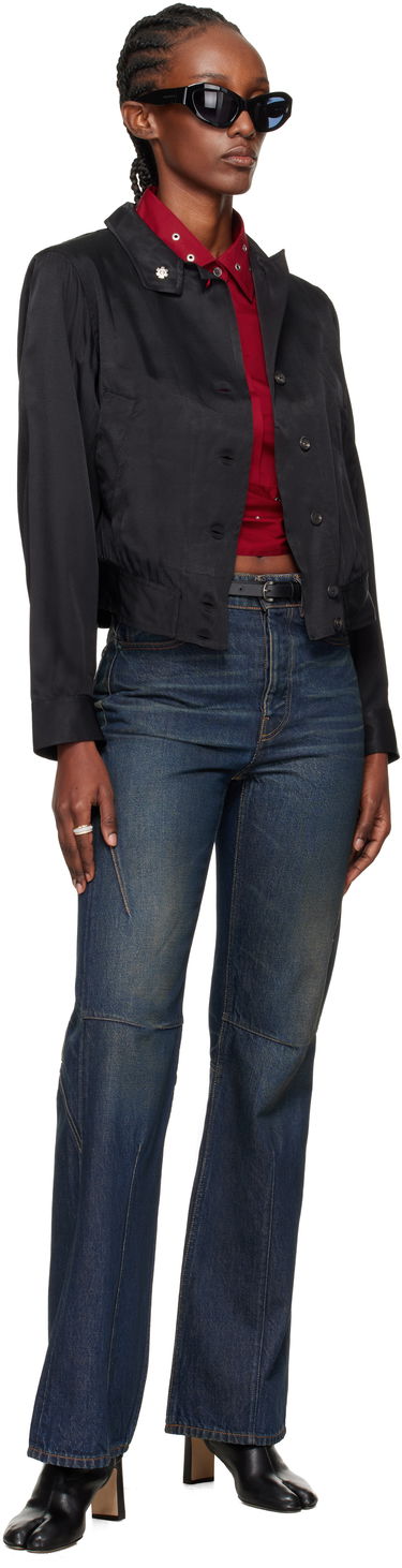 Bomber bunda OUR LEGACY Tuxedo Bomber Jacket Čierna | W4252TF, 3