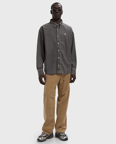 Košeľa Carhartt WIP Long Sleeve Lucas Denim Shirt Šedá | I034525-89.35, 1