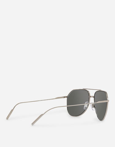 Slnečné okuliare Dolce & Gabbana Gold Edition Icons Aviator Mirrored Sunglasses Metalická | VG2166VM56G9V000, 3