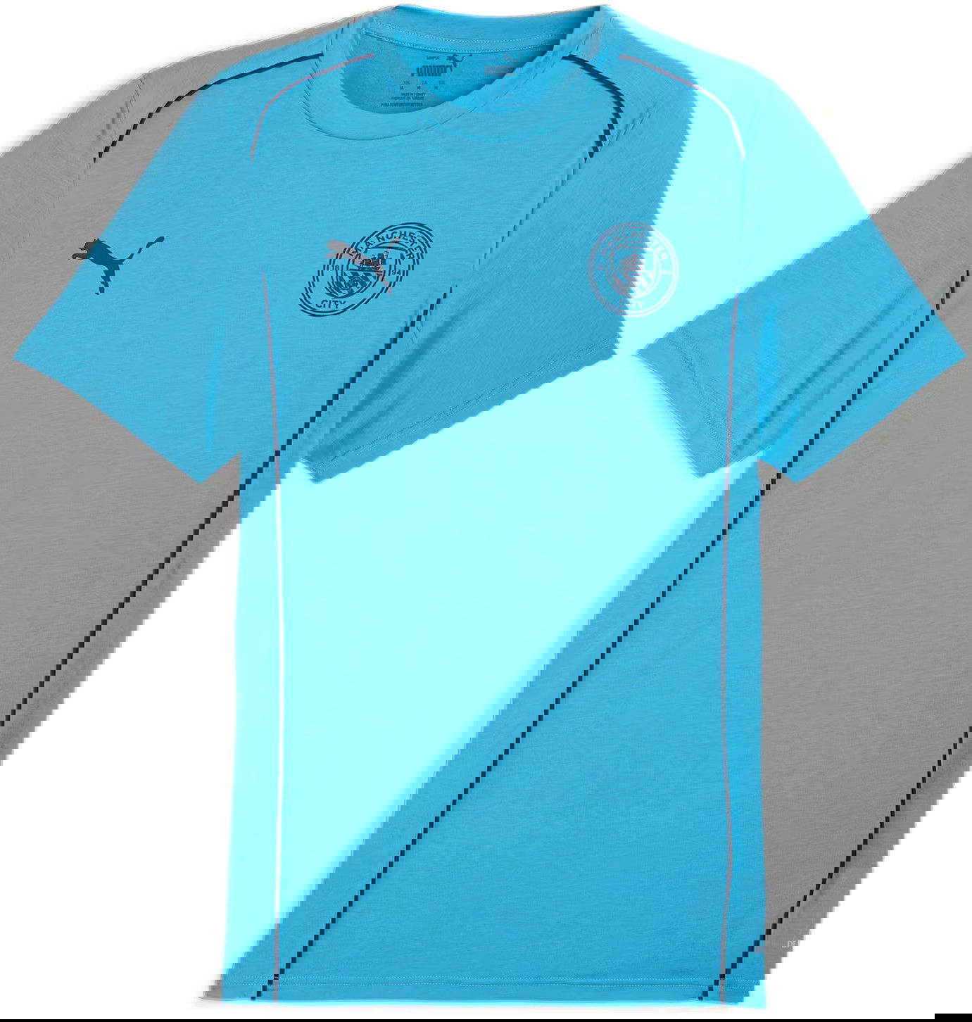 Tričko Puma MCFC Casuals Tee Modrá | 777569-31, 0