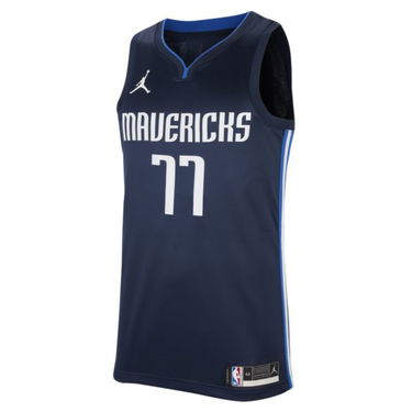 Dres Nike Luka Dončić Mavericks Statement Edition 2020 NBA Swingman Modrá | CV9474-421, 0