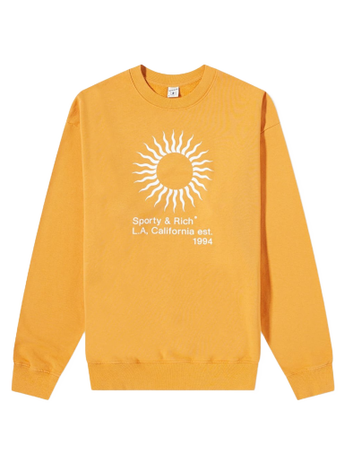 Sveter Sporty & Rich Sunny Crewneck Oranžová | CR482GO