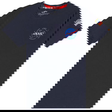 Tričko Alpha Industries Space Shuttle Tee Navy | 176507-07, 0