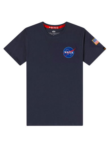 Tričko Alpha Industries Space Shuttle Tee Navy | 176507-07