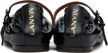 Oblečenie LANVIN Lanvin Mary Jane Glossy Leather Ballerinas Čierna | FW-BAMB05-GLOS-H24, 1