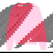 COMME des GARCONS PLAY Cardigan With Red Emblem