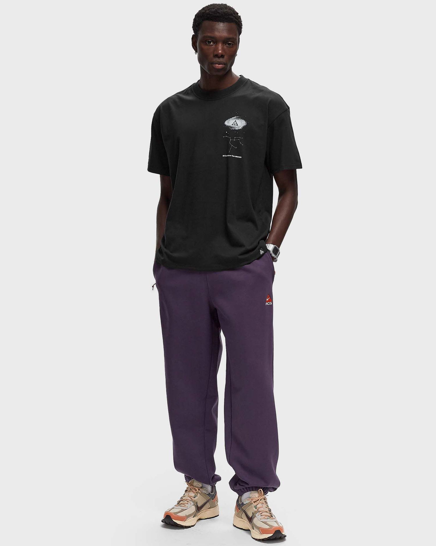 Tepláky Nike ACG Therma-FIT Repel Tuff Fleece Lungs Pants Fialová | FV8650-573, 1