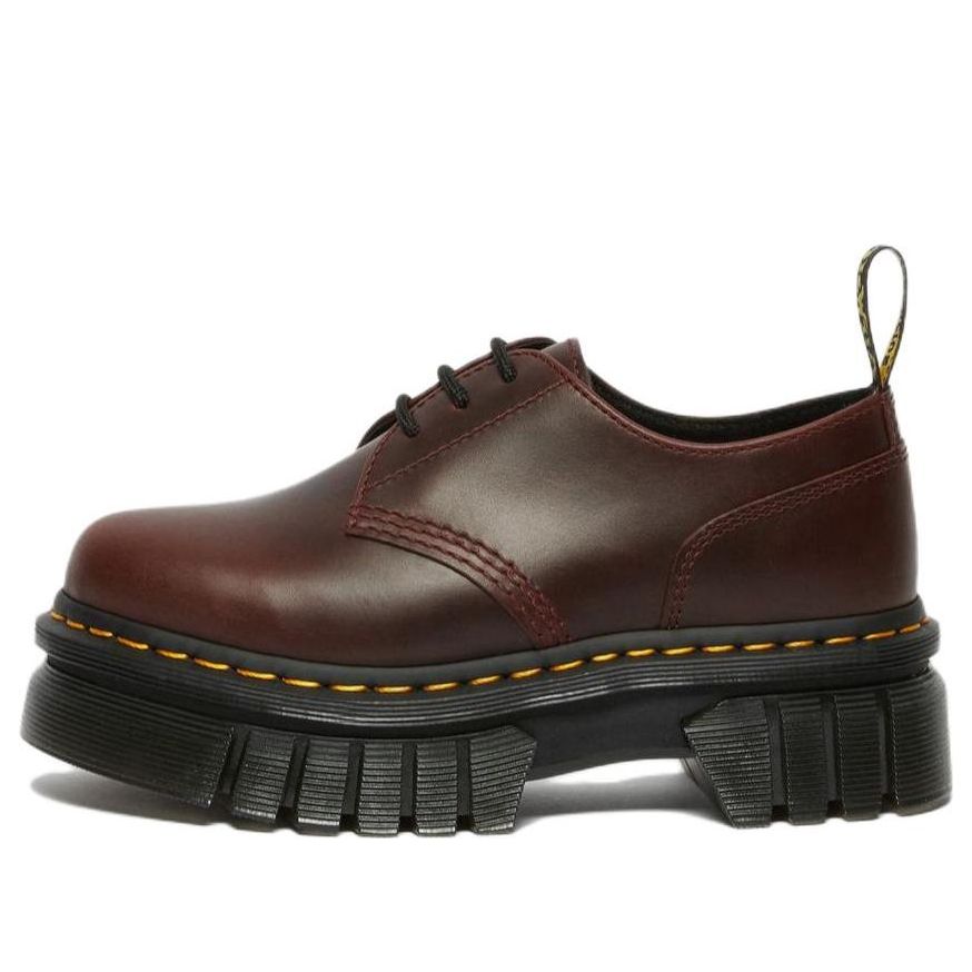 Tenisky a topánky Dr. Martens Audrick Brando Leather Platform Shoes Hnedá | 27815211, 0