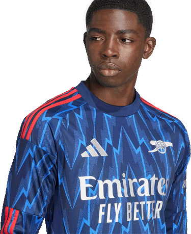 Dres adidas Originals Arsenal FC Long Sleeve Jersey 2025/26 Modrá | ji9525, 3