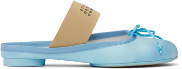 Tenisky a topánky Maison Margiela MM6 Maison Margiela Satin Ballerina Mules Modrá | S59WX0074 P5560, 0