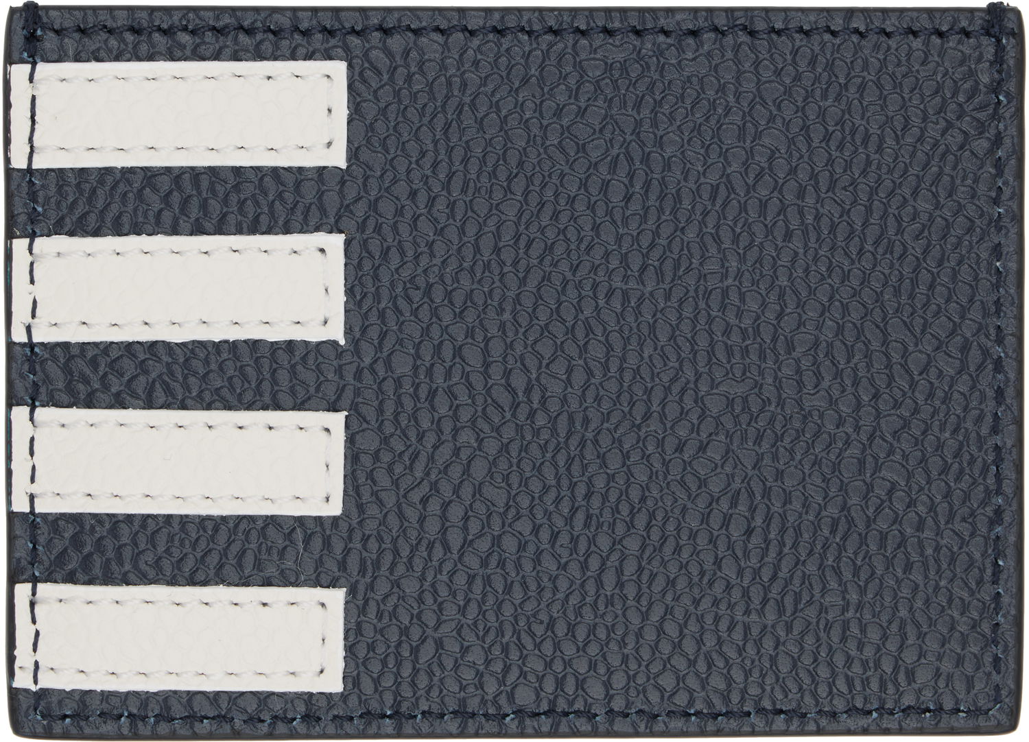 Peňaženka Thom Browne Thom Browne 4-Bar Stripe Card Holder Navy | UAW075A-00198, 1