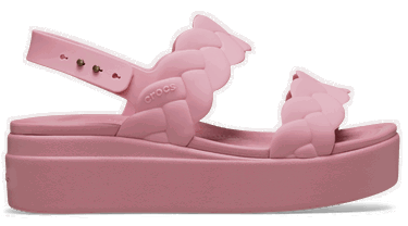 Tenisky a topánky Crocs Brooklyn Woven Low Sandals Ružová | 209977-6XX, 0