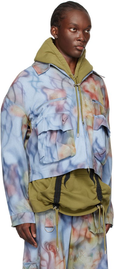 Bunda Collina Strada Collina Strada Nash Cropped Zip-Up Jacket Modrá | XX5004, 1