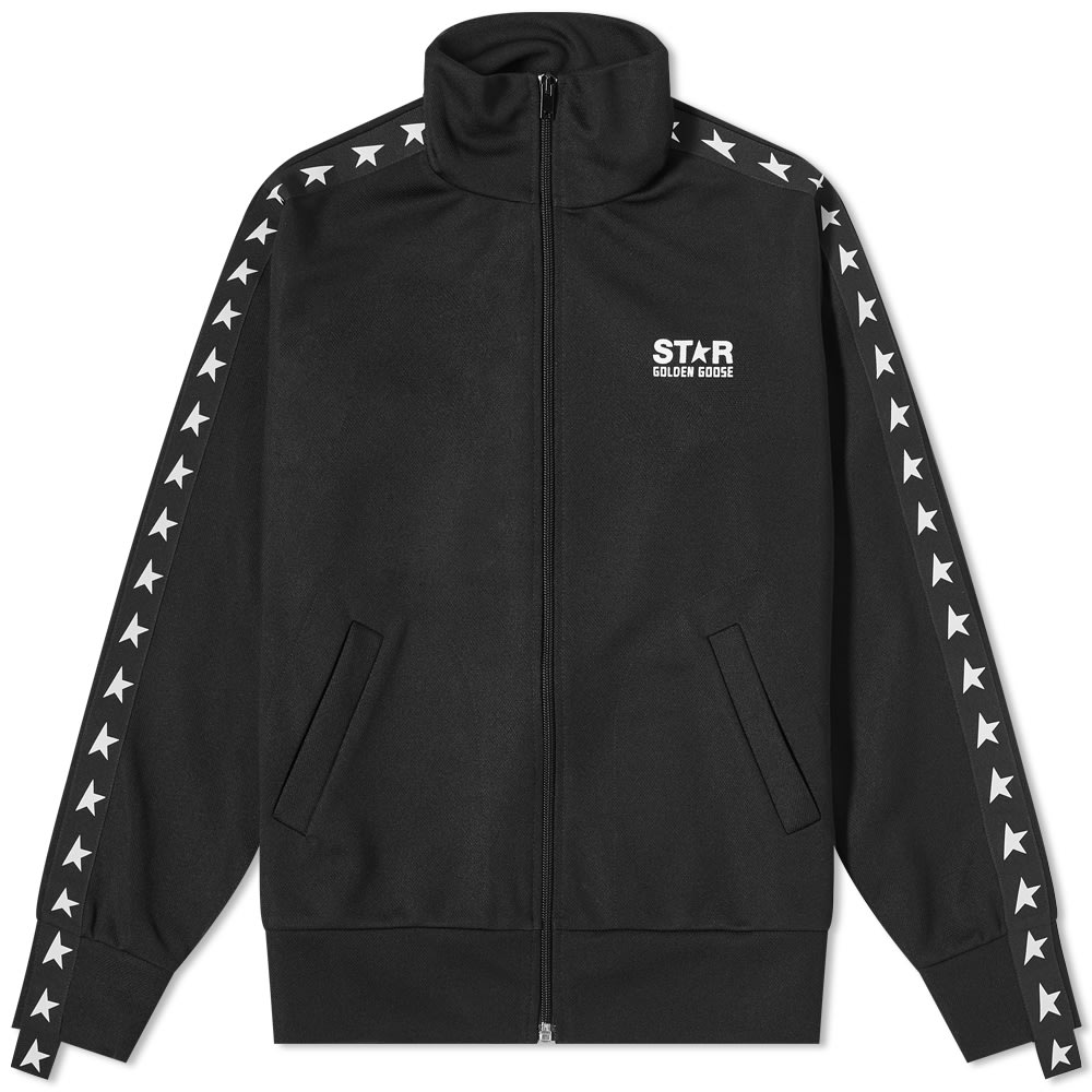 Vetrovka Golden Goose Star Zip Track Jacket Čierna | GWP00875-P000520-80203, 0