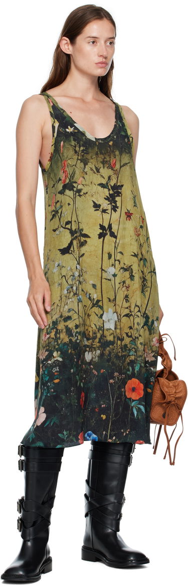 Šaty R13 R13 Floral Print Tank Midi Dress Rôznofarebný | R13WR296-R587A, 3