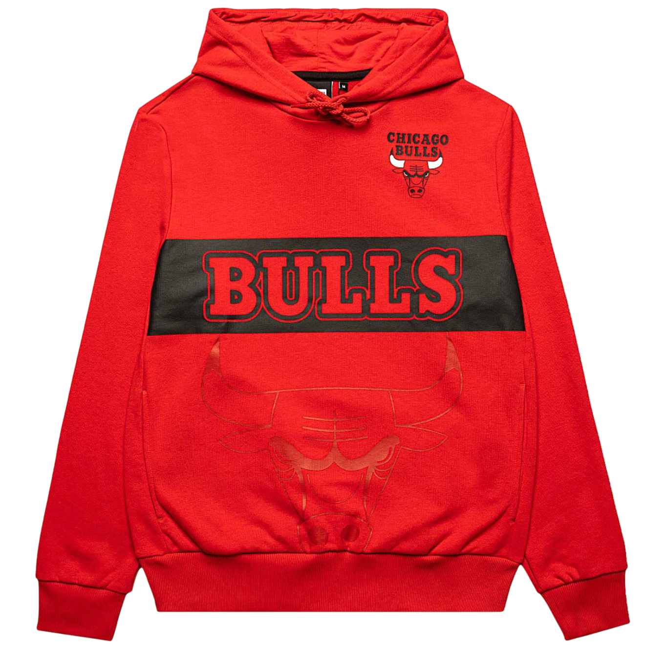 Mikina New Era Chicago Bulls NBA Wordmark Hoodie Červená | 60361894-60361894, 0