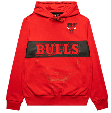 Mikina New Era Chicago Bulls NBA Wordmark Hoodie Červená | 60361894-60361894, 0