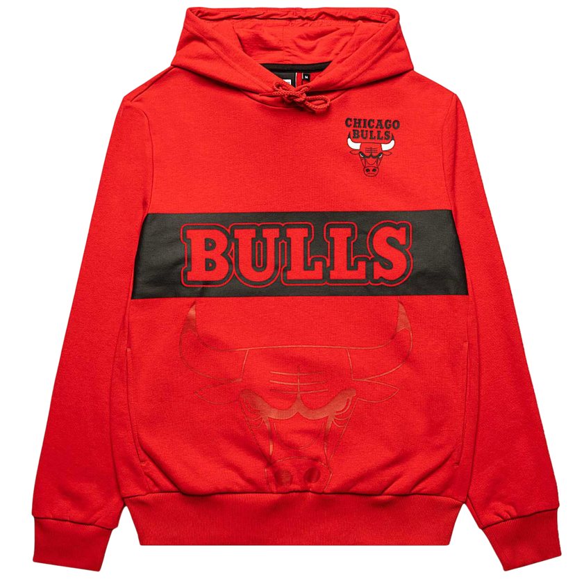 Mikina New Era Chicago Bulls NBA Wordmark Hoodie Červená | 60361894-60361894