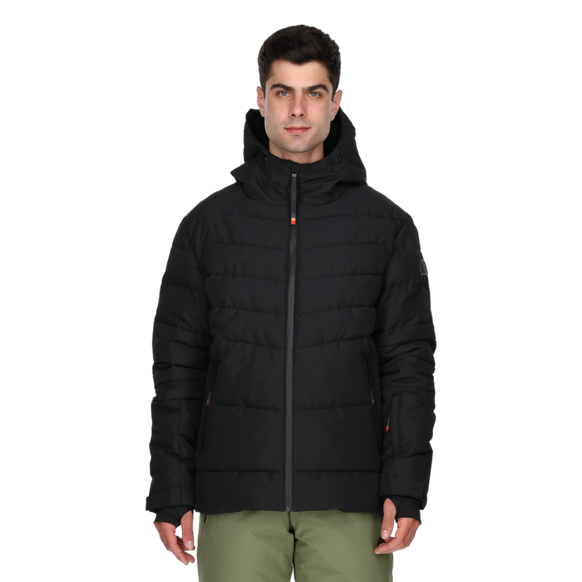 Prešívaná bunda Ellesse Lorenzzo Padded Hooded Jacket Čierna | ELA243M510-01