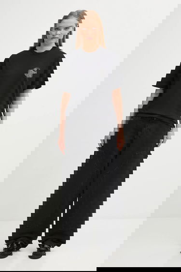 Tričko Carhartt WIP Short Sleeve Okniceok T-Shirt with Gothic-Inspired Back Print Čierna | I035507.89XX, 4