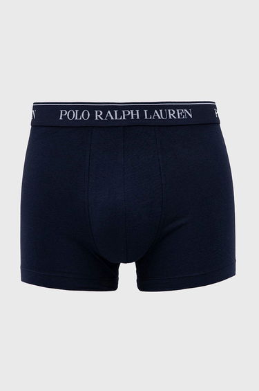 Boxerky Polo by Ralph Lauren Cotton Trunk - 3 Pack Navy | 714835885004, 0