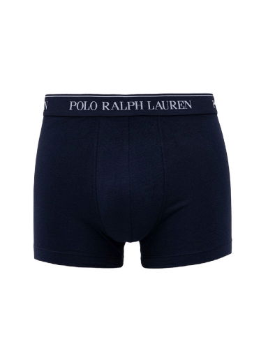 Boxerky Polo by Ralph Lauren Cotton Trunk - 3 Pack Navy | 714835885004