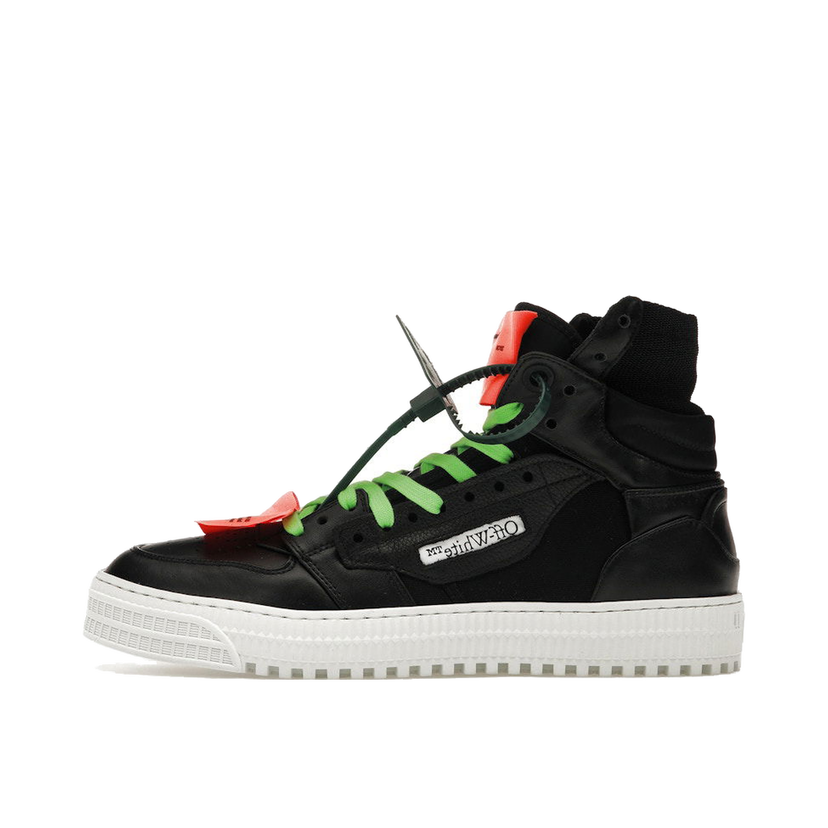 Tenisky a topánky Off-White Off Court 3.0 Black Neon Green Orange Čierna | OMIA065S22LEA0031010 / OMIA065C99LEA0031020