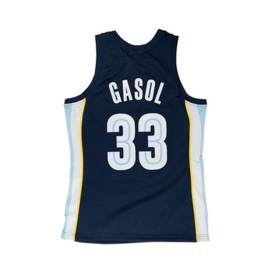 Dres Mitchell & Ness NBA Grizzlies 2008 Marc Gasol Hardwood Classics Basketball Jersey Navy | SMJY7099-MGR08MGSNAVY, 2