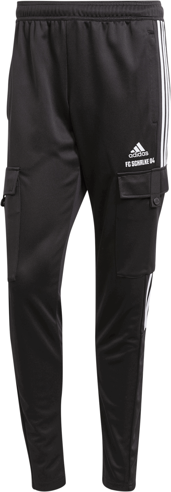 Cargo nohavice adidas Originals FC Schalke 04 Cargo Pant Čierna | 5s04ia3067, 0