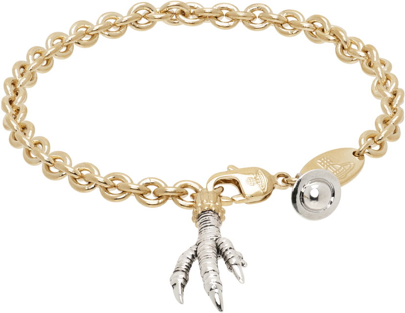 Náramok Vivienne Westwood Joselita Chain Claw Charm Bracelet Metalická | 61020254-02W018-