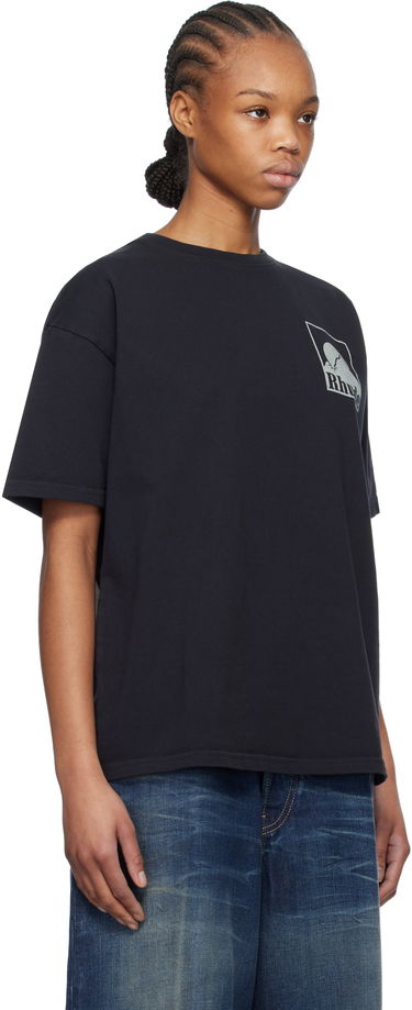 Tričko Rhude Rhude Moonlight Badge T-Shirt Biela | RHPS25TT03012, 4