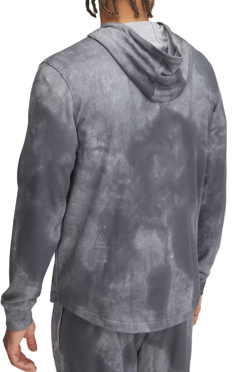 Mikina Under Armour Rival Terry AOP Hoodie Šedá | 1390138-025, 1