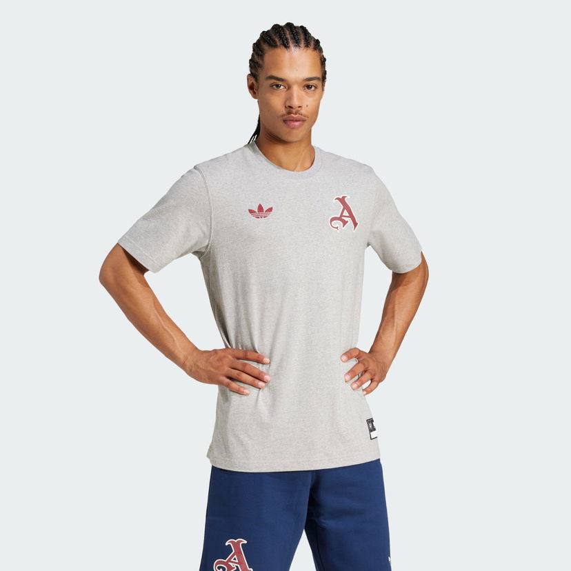 Tričko adidas Performance Arsenal Graphic T-Shirt Šedá | JL6111