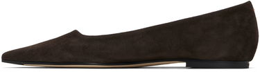 Šaty Aeyde Aeyde Cassy Suede Ballerina Flats Hnedá | A11-FL-SNDP8 FL130-FW24-953-017, 2