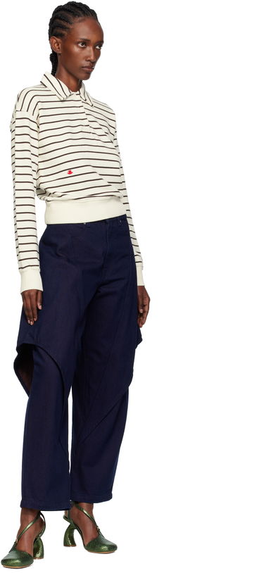 Polo tričko JW Anderson JW Anderson Striped Polo Rôznofarebný | JW0243-PG1857, 3