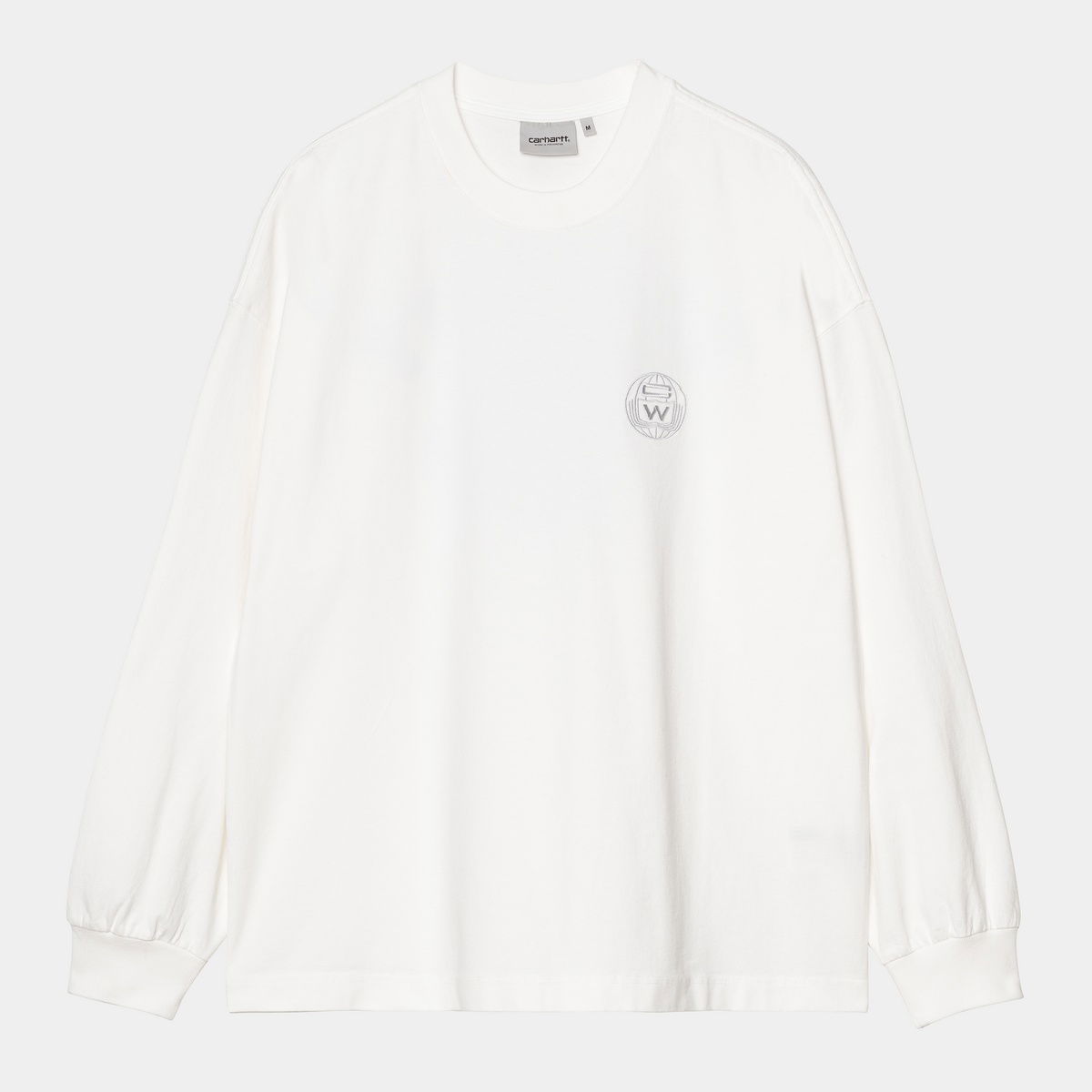 Tričko Carhartt WIP Long Sleeve World Class T-Shirt Biela | I035435_9, 0
