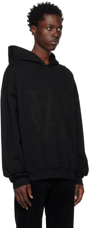 Mikina We11done We11done Symbol Hoodie Čierna | WD-TH3-22-801-U-BK, 1