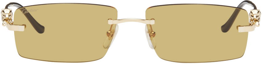 Slnečné okuliare Cartier 'Panthère' Sunglasses Béžová | CT0430S-003, 0