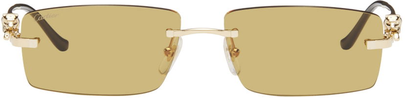 Slnečné okuliare Cartier 'Panthère' Sunglasses Béžová | CT0430S-003