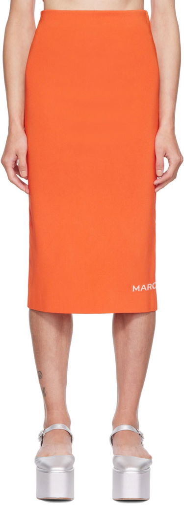 Sukňa Marc Jacobs Marc Jacobs 'The Tube' Midi Skirt Oranžová | N101V01RE21, 0