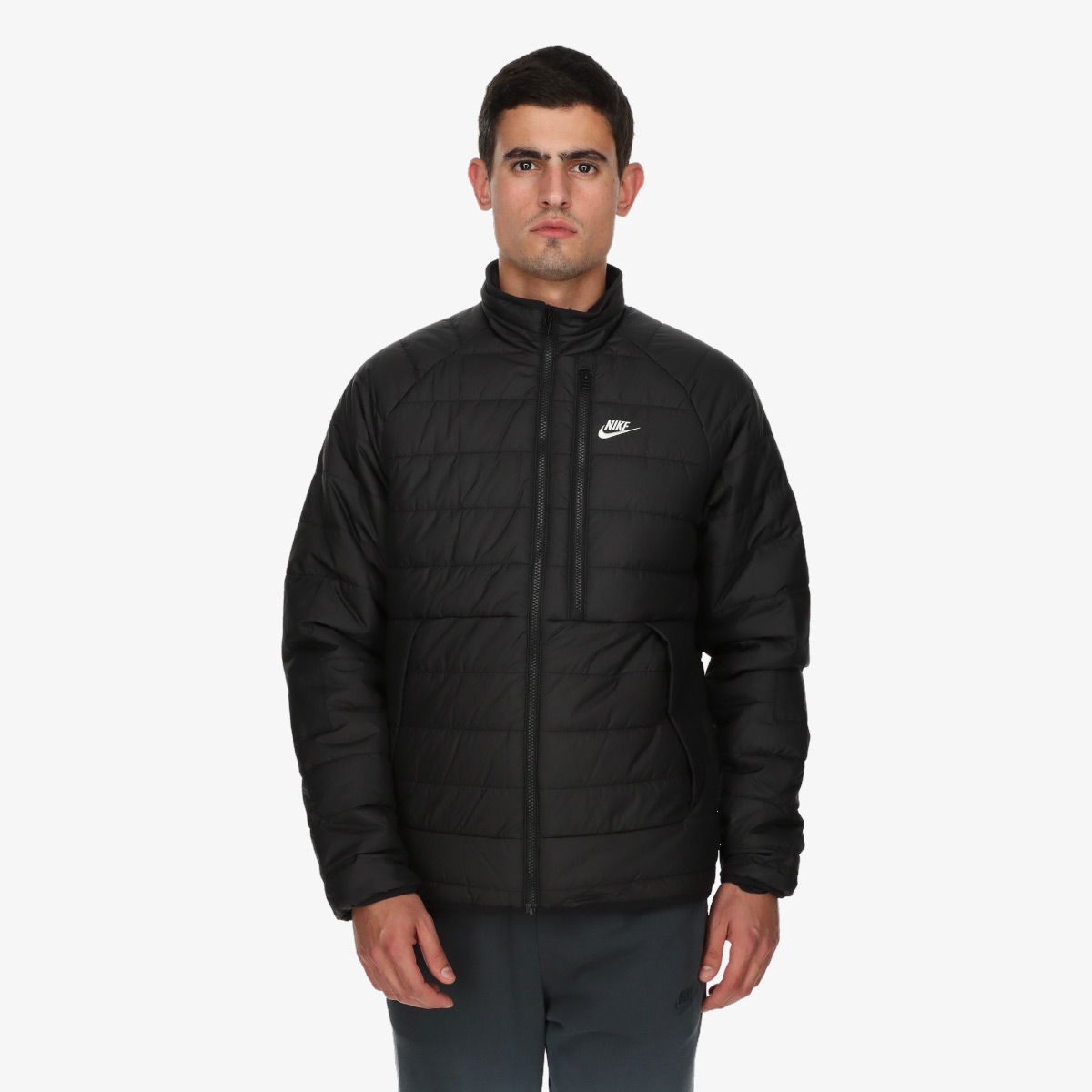 Prešívaná bunda Nike Legacy Puffer Jacket Čierna | DQ4929-011, 0