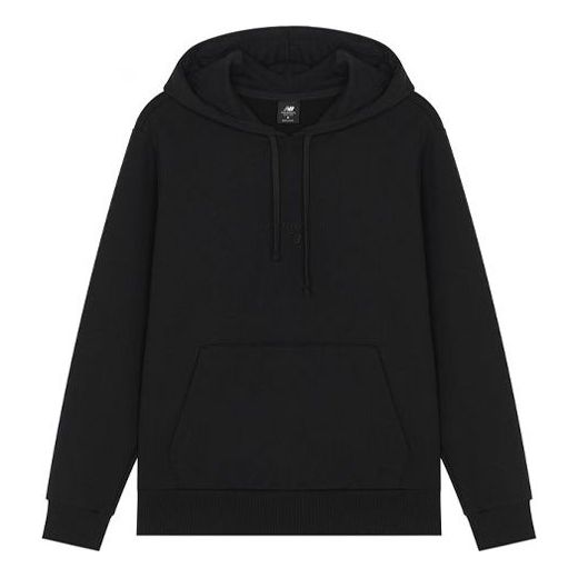 Mikina New Balance Solid Knit Hoodie Čierna | AMT21570-BK, 0