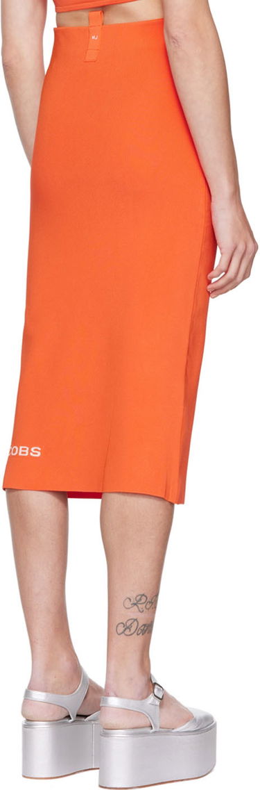 Sukňa Marc Jacobs Marc Jacobs 'The Tube' Midi Skirt Oranžová | N101V01RE21, 2