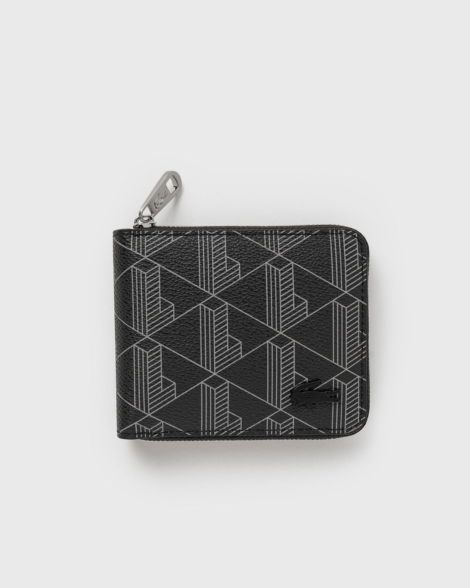 Peňaženka Lacoste Compact Zip Wallet Čierna | 3666354755361, 0