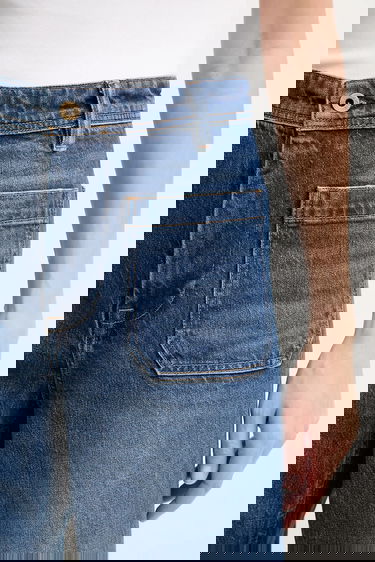 Džínsy Polo by Ralph Lauren Polo Ralph Lauren High-Waisted Wide-Leg Jeans Modrá | 211969382, 3