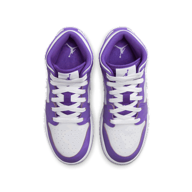 Tenisky a topánky Jordan Air Jordan 1 Mid "Purple Venom" GS Fialová | DQ8423-511, 3