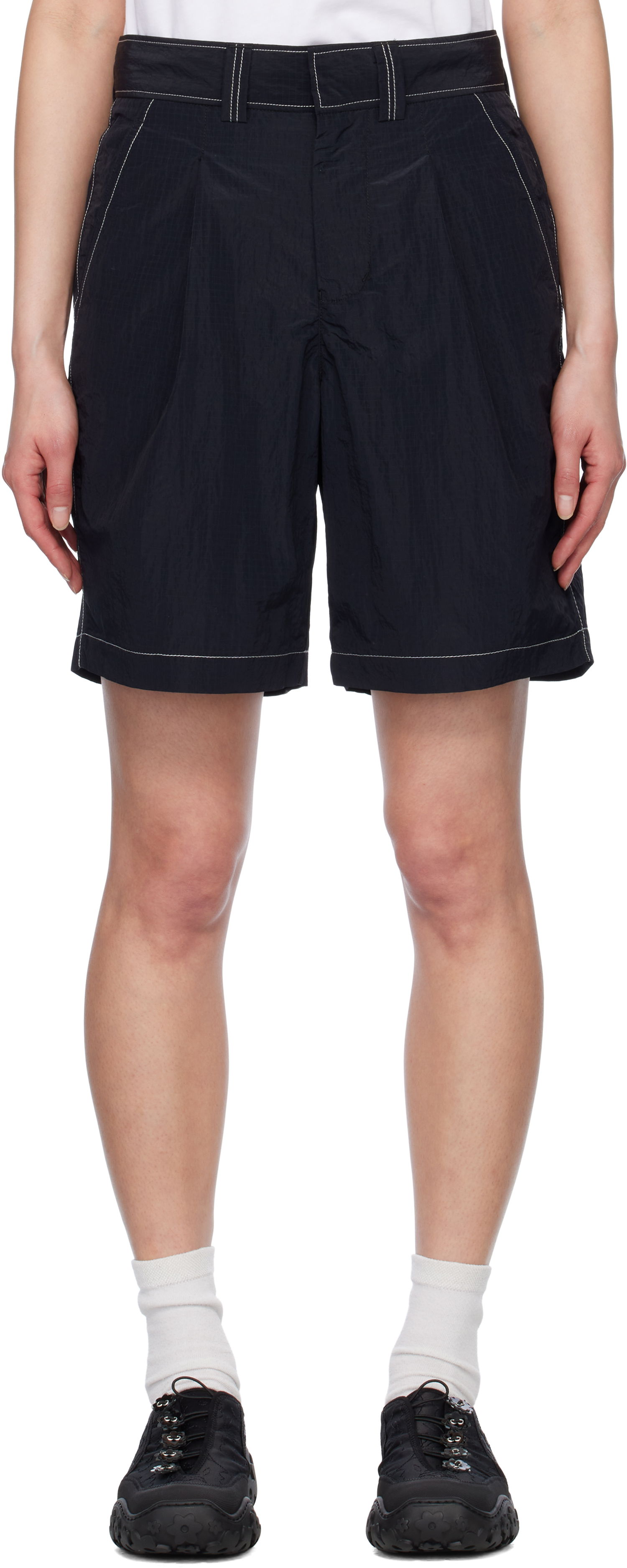 Šortky Soulland Soulland Marty Shorts Čierna | 51042-1307, 0