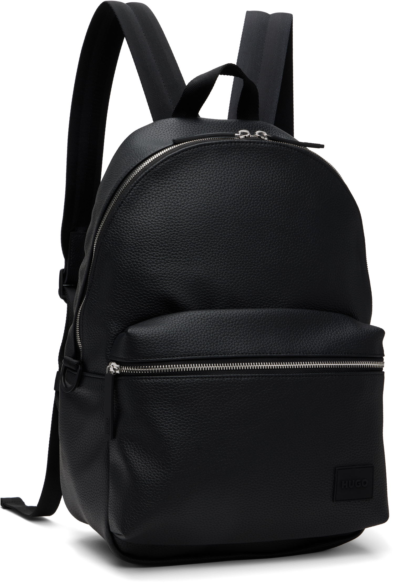 Batoh BOSS Faux-Leather Backpack Čierna | 50535693, 1