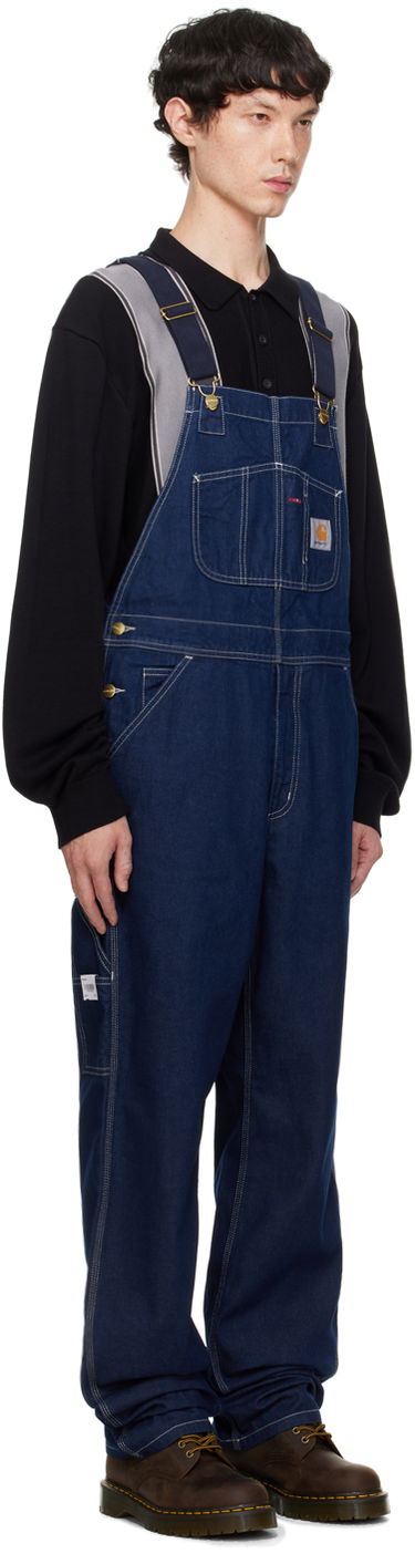 Overal Carhartt WIP Carhartt WIP Bib Denim Overalls Modrá | I022946, 1