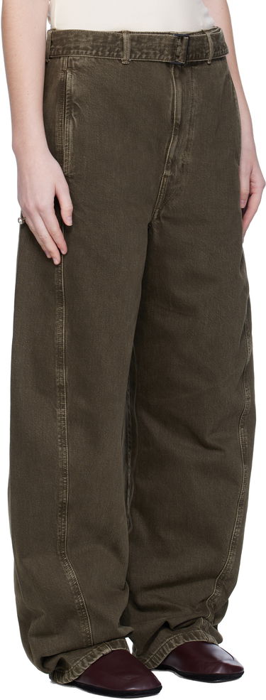 Džínsy LEMAIRE Lemaire Twisted Belted Jeans Šedá | PA326 LD1062, 4